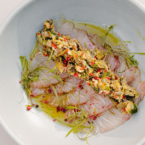 Stunning food at Clarence Restaurant in Mount Maunganui