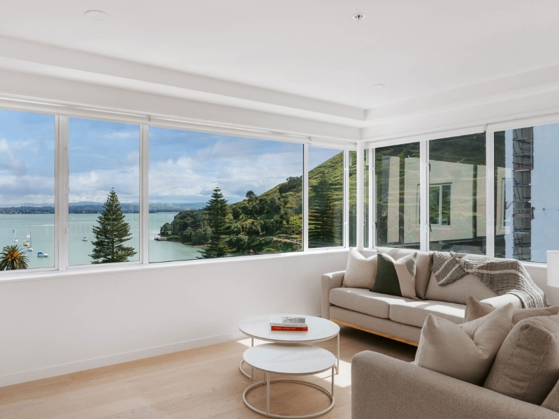 ocean views from apartment