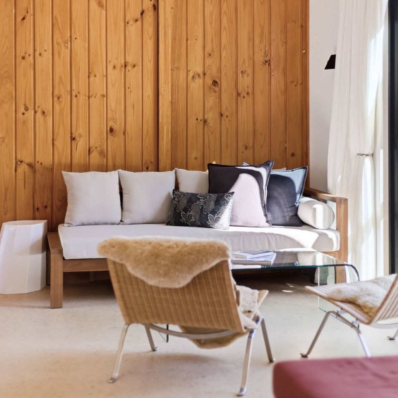 couches in salt air retreat