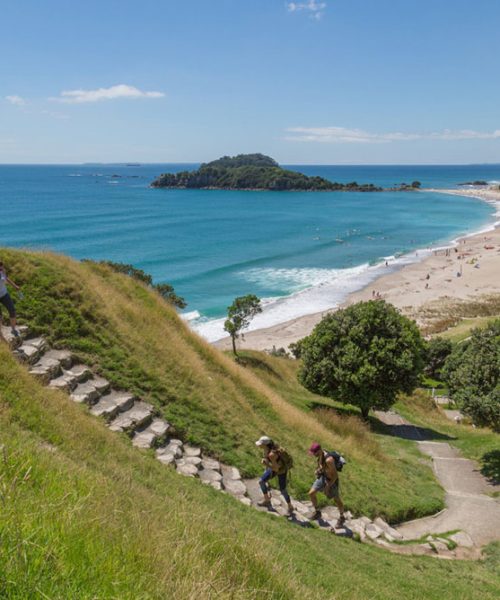 Bay of Plenty coastal walk, Mount Maunganui.